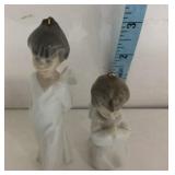 Two Lladro angel ornaments
