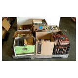 Skid lot - Ten boxes of books
