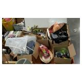 Skid lot - weights, Draino, kids books, grapevine
