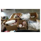 Skid lot - medicine bottles, clothing, toy cars,