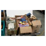 Skid lot - Six boxes of books