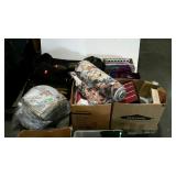 Skid lot - kids, books, luggage, clothing, blanket