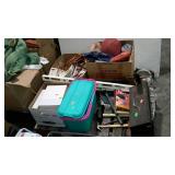 Skid lot- tool box full of tools, electric stapler