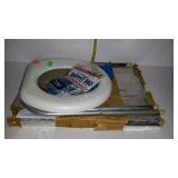 Portable camping toilet with disposable bags