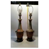 Two table lamps