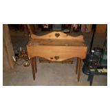 Country Craft sofa table pine 35x12x31