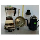 Kitchenware - Sunbeam blender, food mill,