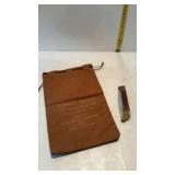 Pocket knife and money bag "Union Bank of