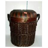 Decor storage basket 19x16