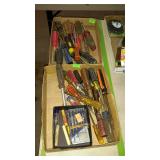 Two flats with screwdrivers