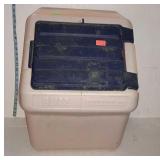 Blitz storage bin, measures 15 inches long, by 19