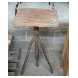 Wooden plant stand, measures 11 inches long, by