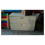 Two drawer file cabinet 42x19x28