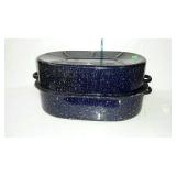 Enamel roaster pan
