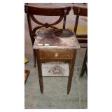 Single drawer stand good paint project 13x13x25