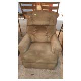 Green lazy boy recliner