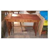 Desk, with two pull out drawers, measures 47