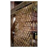 Beaded door hanging blind 47x71