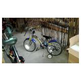 Schwinn bike with training wheels