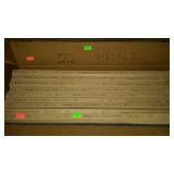 Box of air filters, 9 size 29x29x1