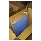 Box of air filters, 3 size 17x35x1