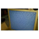 Box of air filters, 11 size 17x35x1