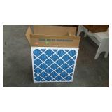 Box of 10 24 by 24 by 1 air filters