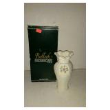 Belleek fine Parian china, 10" Romantic Rose