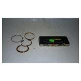 Group lot, includes, two fish key chains and