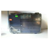 Tackle Logic fishing tackle box, includes