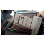 Contents of Crate: lot of framed pictures and