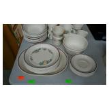 Corelle dishware, 63pcs