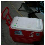 Igloo cooler on wheels