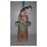 Vintage Drinking bunny wind up toy. Doesn