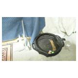 Group - Boat anchor and oil drip pan