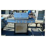 Brinkmann four burner grill, is missing back