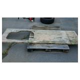 Look here guys, marble counter top, measures 85