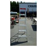 6 foot, Werner aluminum step ladder