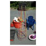 Stack of tomato cages