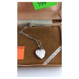 Sterling silver Locket necklace