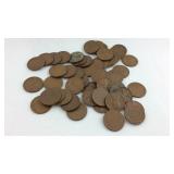 Mixed wheat pennies