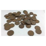Mixed wheat pennies