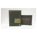 Two picture books - Year 1951, and Der Rhein