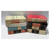 Eight Winston S. Churchill hardback books