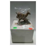 Homco porcelain jumping buck. New with original