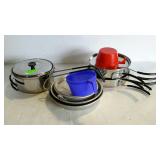 Camping pots lot