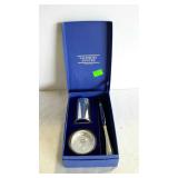 Salisbury Pewter desk set in gift box, includes