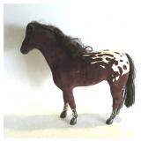 Amerucan Girl, Flocked toy horse - 19" tall