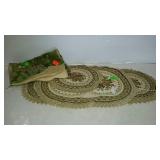 Linens - West German dresser scarves - four pieces