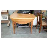 Drop leaf table - 42 x 24 x 30 with two 9" drop
